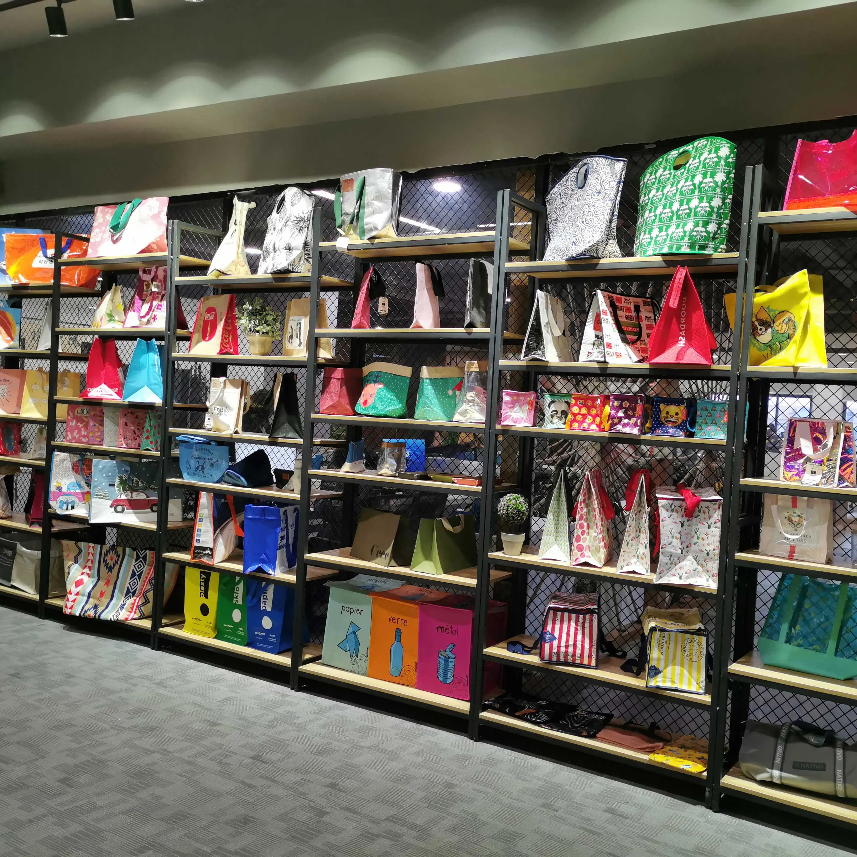 Taška na nákup s vlastním tiskem Pp pletená s uchyty Velkoobchod Velká multifunkční pikniková podložka Taška na nákup