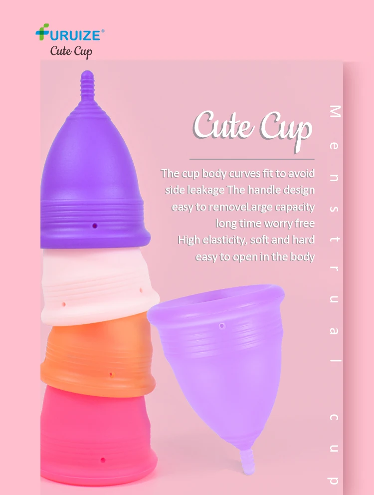 Low Price High Quality Customized Medical Grade Silicone Menstrual Cups ...