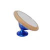 Blue stand, natural wood-colored mirror, model: Y22146BL