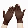 Women's sporty style, showing two fingers [coffee color]