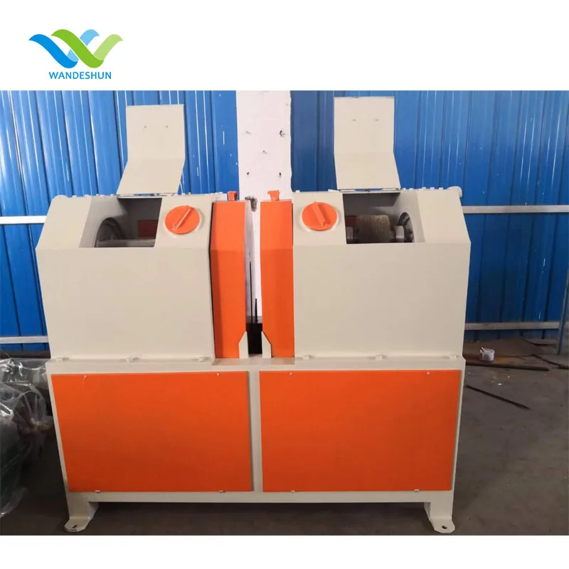 Steel wire sheller rust remover machine/descaling machine/wire stripping machine