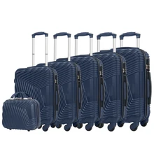 Luggage Set 6pcs trolley bags 14/20/24/28/32 inch suitcase universal wheel ABS suitcase password boarding box