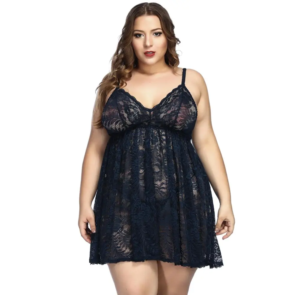 dark blue babydoll