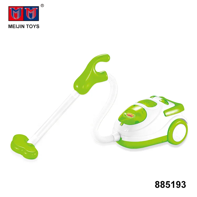 green toy vacuum