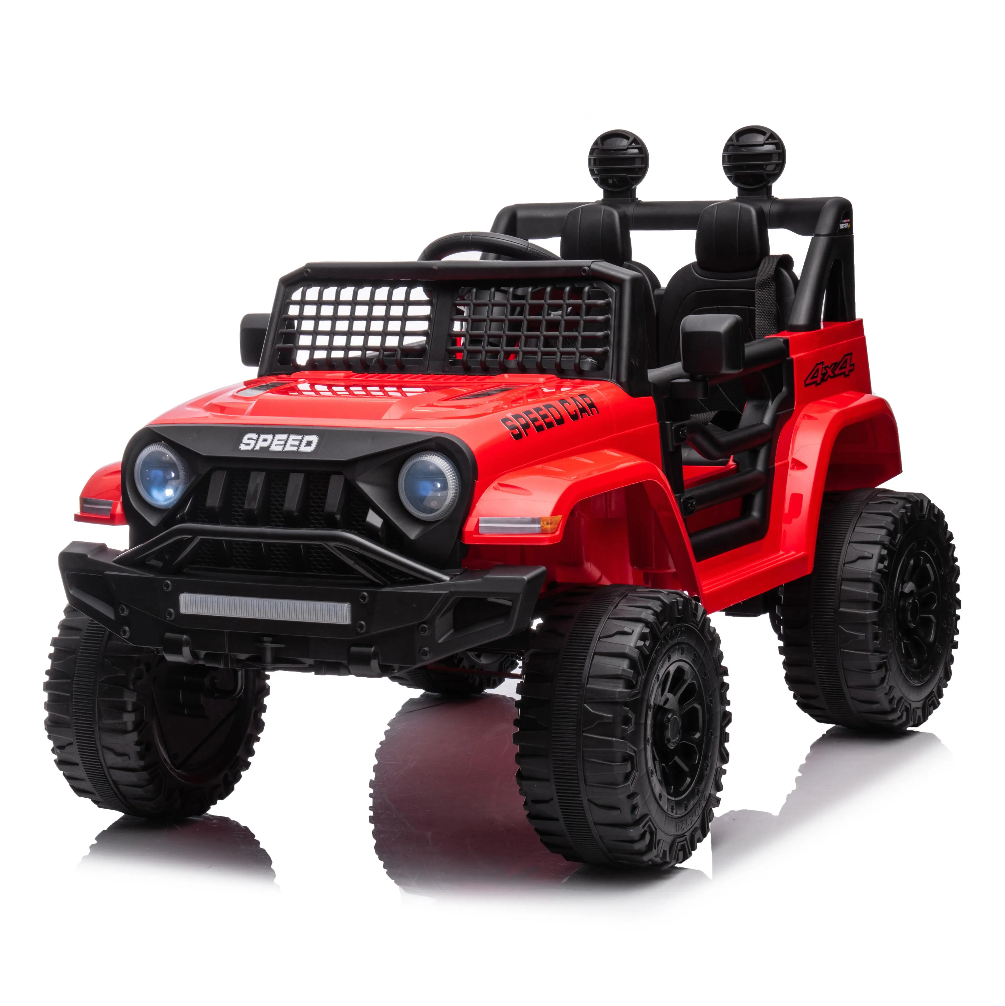 Cheap Kids Electric Cars 4x4 12V Red Color Girls and Boys Ride on