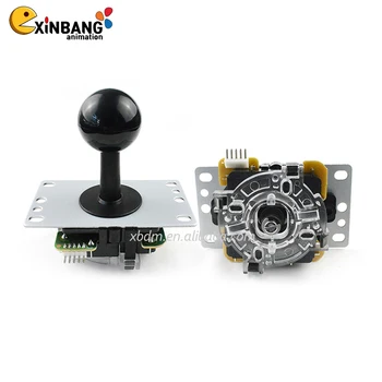 High quality 5pin Arcade joystick 4/8 Way Joystick Fighting Stick with square rectrictor gate for Game Arcade