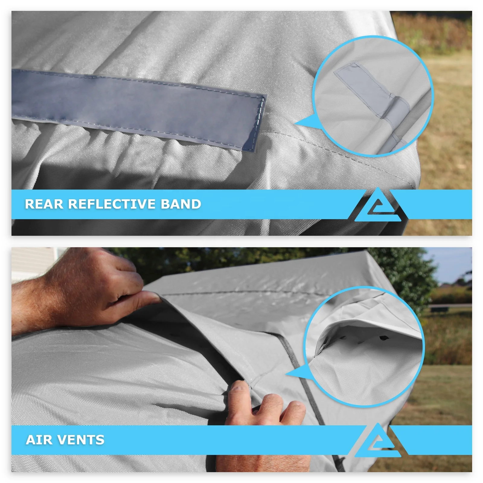 Водонепроницаемый чехол для лодки из полиэстера, универсальный чехол для трейлерной лодки размером 14-16 дюймов до 96 дюймов