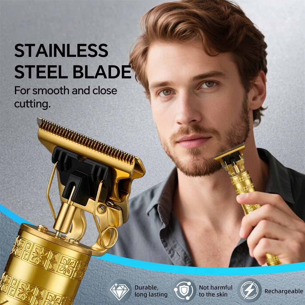 USB Charging Portable Electric Shaver for Men Reciprocating Beard Shaving Blade Face Grooming Kit for Home and RV Use manufacture