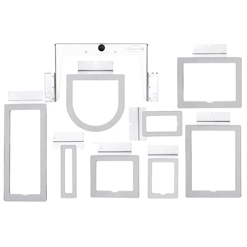5.5 Magnetic Embroidery Frame Mighty Hoop for Brother Tajima Ricoma SWF Barudan Melco China Industrial Embroidery Machines