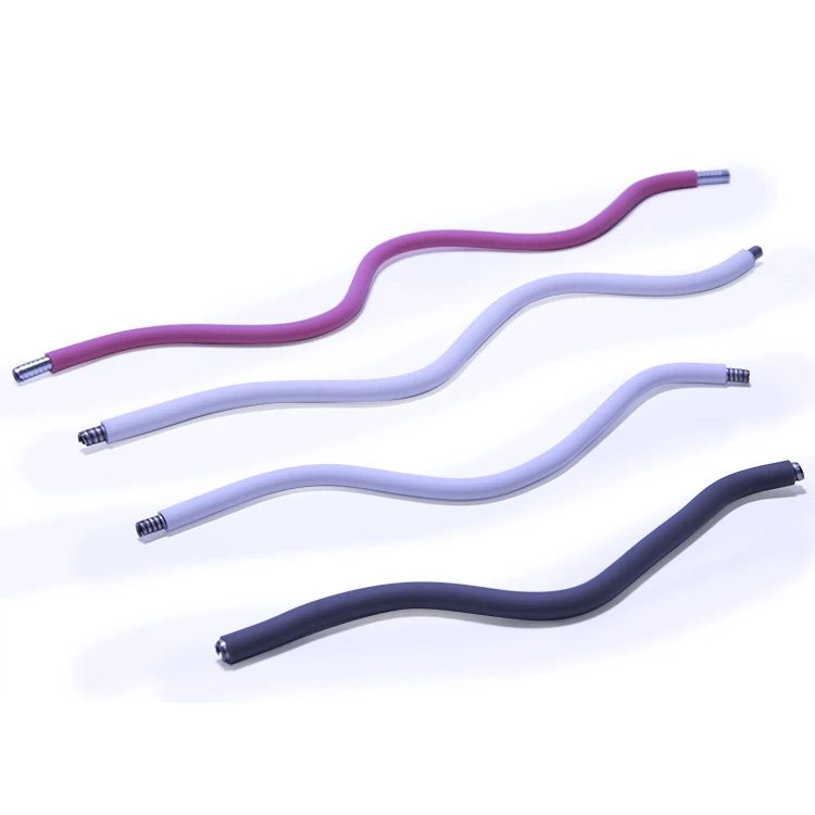 Wholesale high quality Pipe metal silicone hose  Bendable gooseneck flexible tube for table lamp