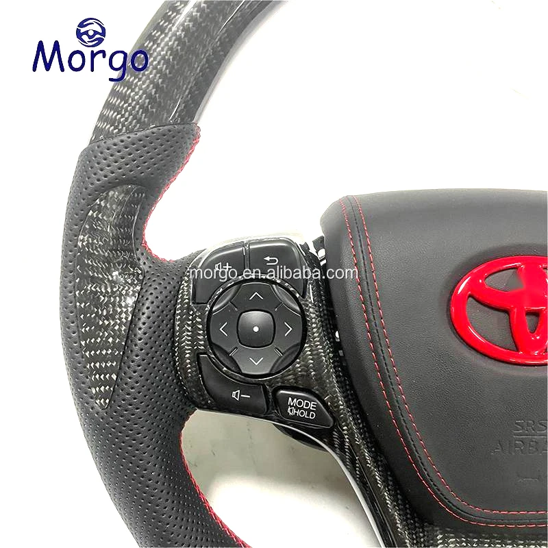 Customized Carbon Fiber Steering Wheel For Toyota Camry Steering Wheel