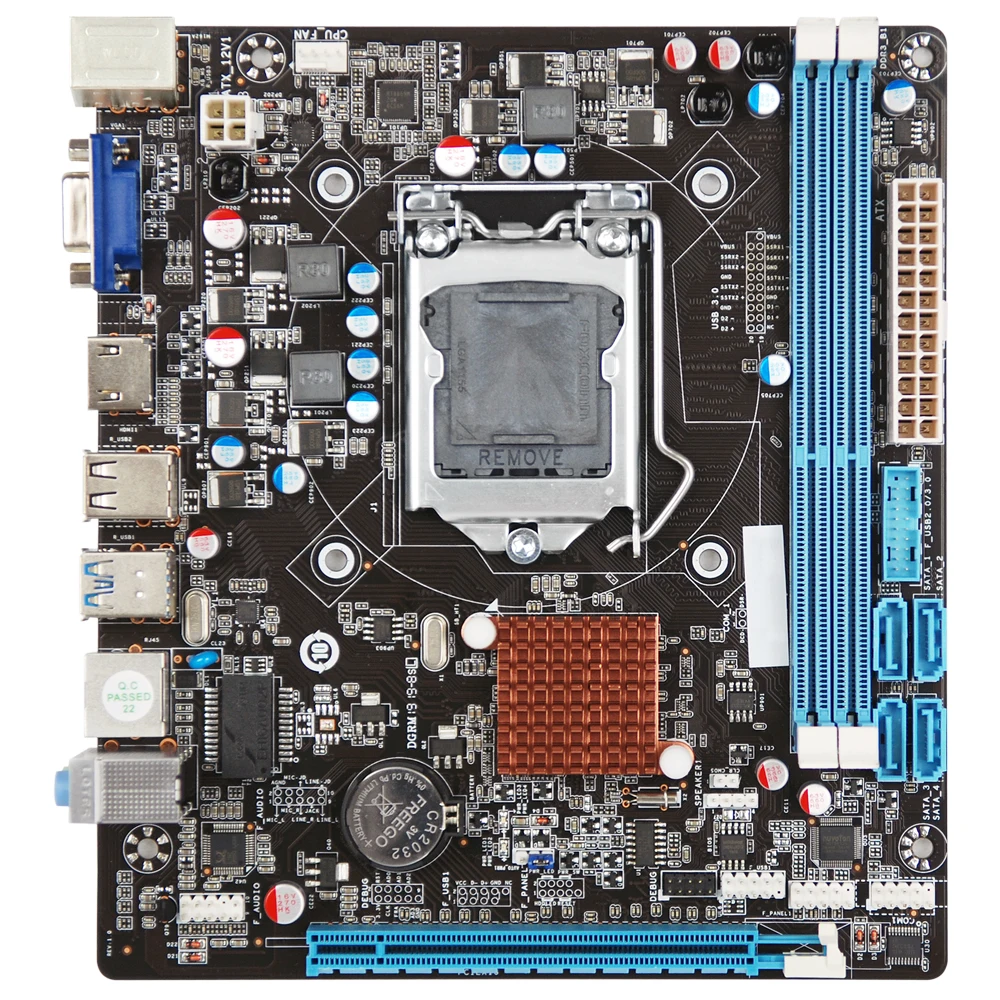 Best Price DDR3 Intel H61 Chipset Motherboard for Socket 1155