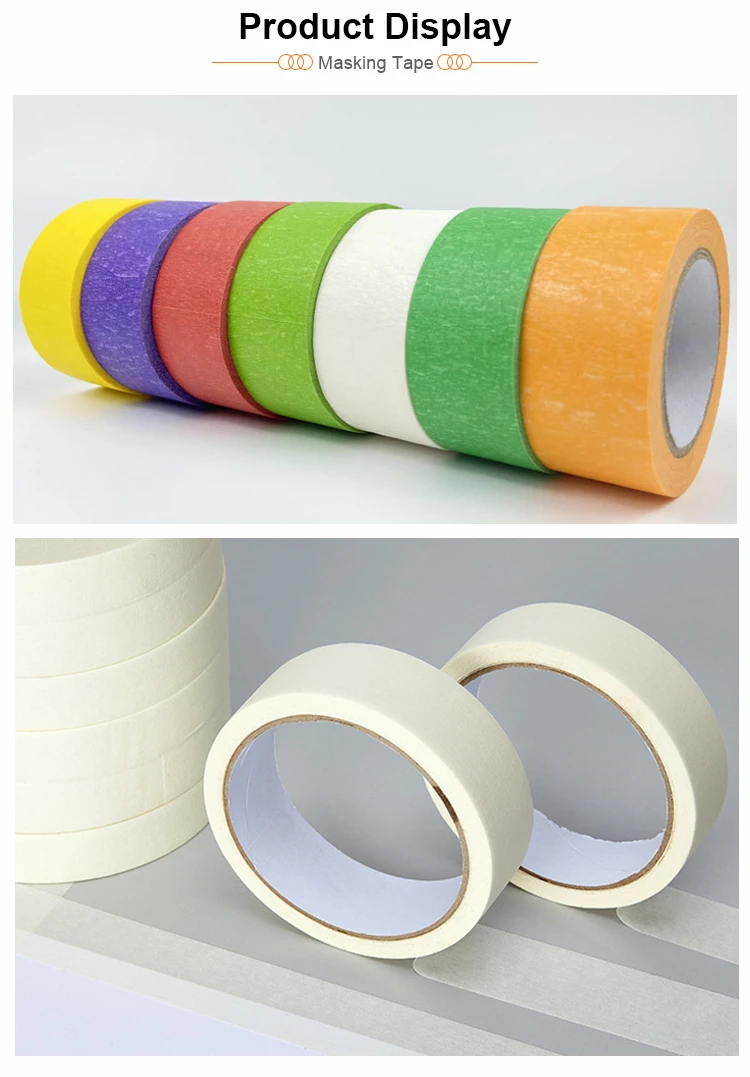 Wholesale Automotive Masking Tape,Pvc Strong Adhesive Crepe Paper