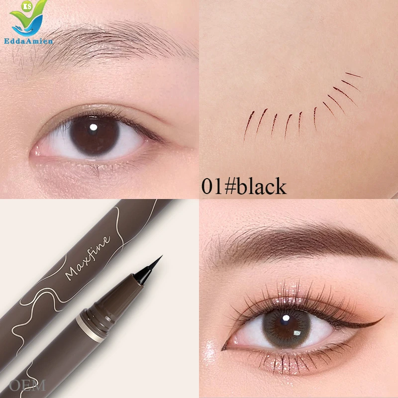 2024 New Magic Eyebrow Microblading  Vegan Liquid Eyebrow Pen Waterproof Natural 3d Eyebrow Contour Design Pen 4 Point