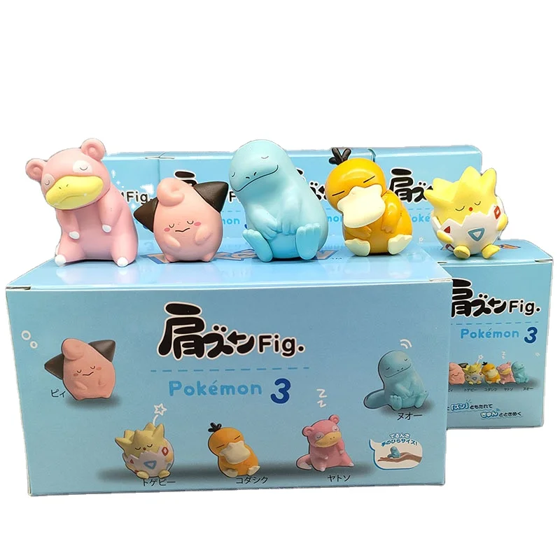 Pokemones Shoulder Figures - Collectible Blind Box Toys