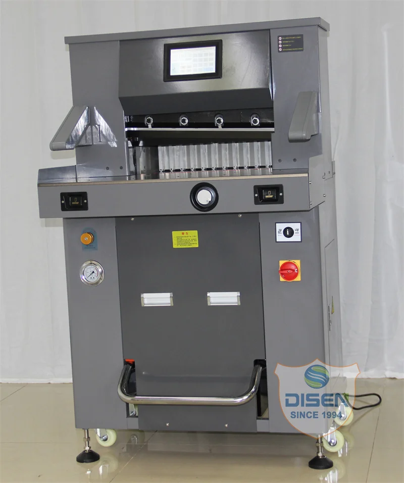 High Precision 1150mm Double Hydraulic Programmable Digital Paper Cutter Featuring Delta Schneider Omron PLC Available for Sale