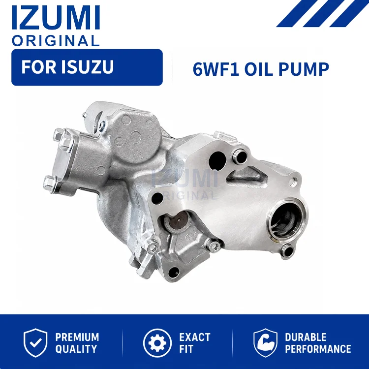 IZUMI ORIGINAL 6WF1 Oil Pump diesel engine parts for Isuzu Trucks Buses Excavators Cranes