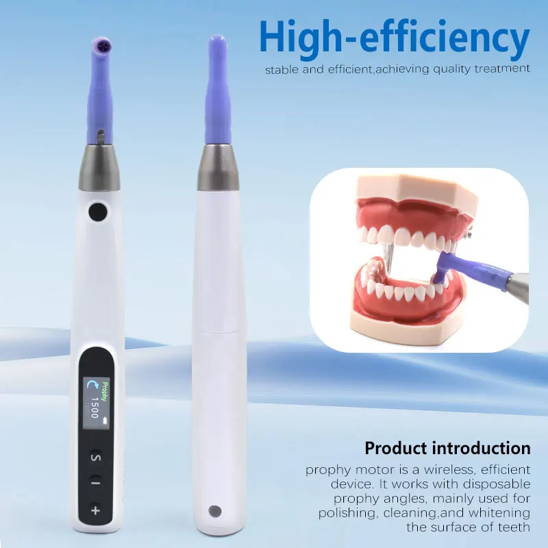 Dental Electric Polishing Machine Wireless Polishing Motor With Prophy ...