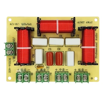 Filtre Séparateur De Fréquence Passif 4 Voies 230W, Audio Hi-Fi, Haut-parleur, Occasion (ouvert Jamais Servi)