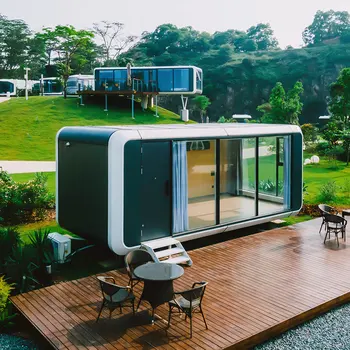 Wholesale Houses Camps Hotel Prefabricated Container Homes Space Capsule Luxury Modern Prefabricated House