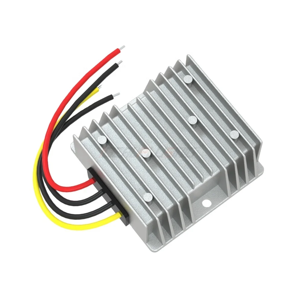 Factory Waterproof 6 Volt DC to 12 Volt 5A 60W DC Step-up Converter Power Supply Inverters & Converters