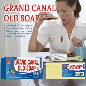 Chinese Cheap Clothes Cleaning Laundry Soap Bar Underwear Oil Stains Mildew Spots Remove Hand Protection Bleach Laundry Soap