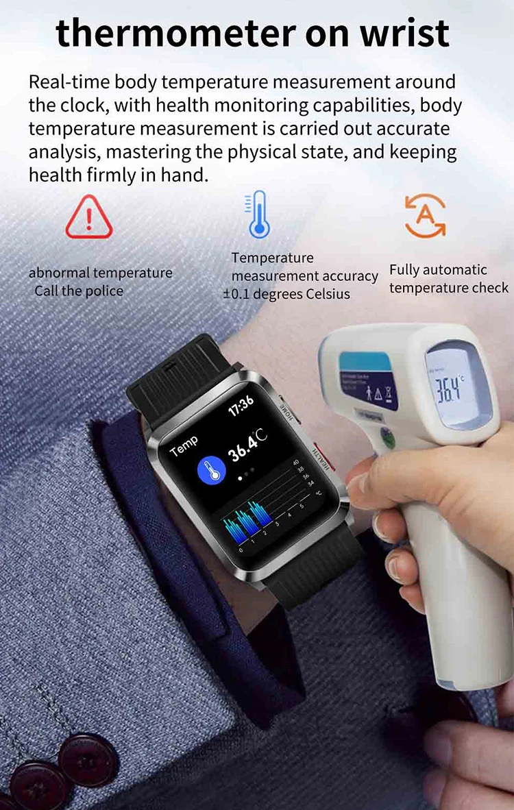 Smartwatch Health Smart Watch Band Wearable With Air Pump Blood