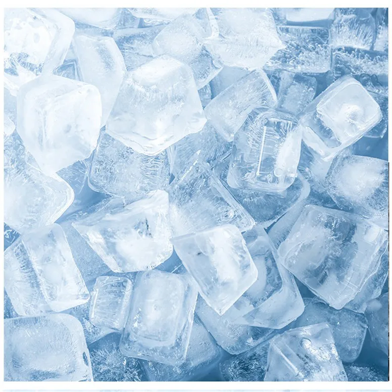 Льдогенератор квадратного льда 20-500 кг полностью автоматический коммерческий аппарат для продажи молока чая бара с