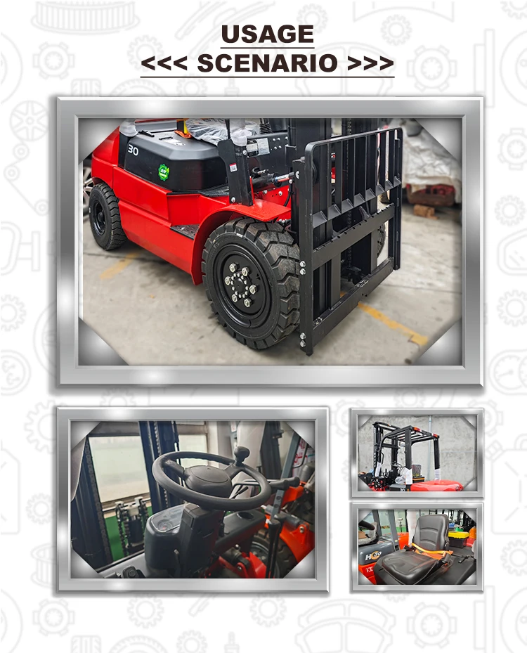 Forklifts High Performance Forklift Drives 2t To 10t Diesel Models ...