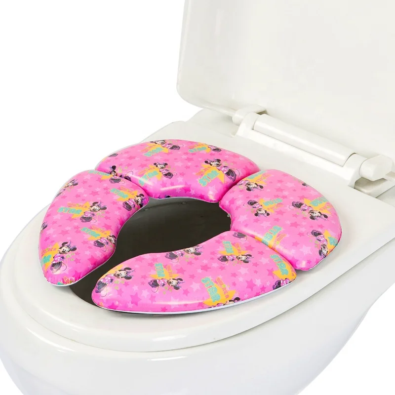 Baby Soft Seat Reducer With Handle Kids Training Potty Baby Adapter