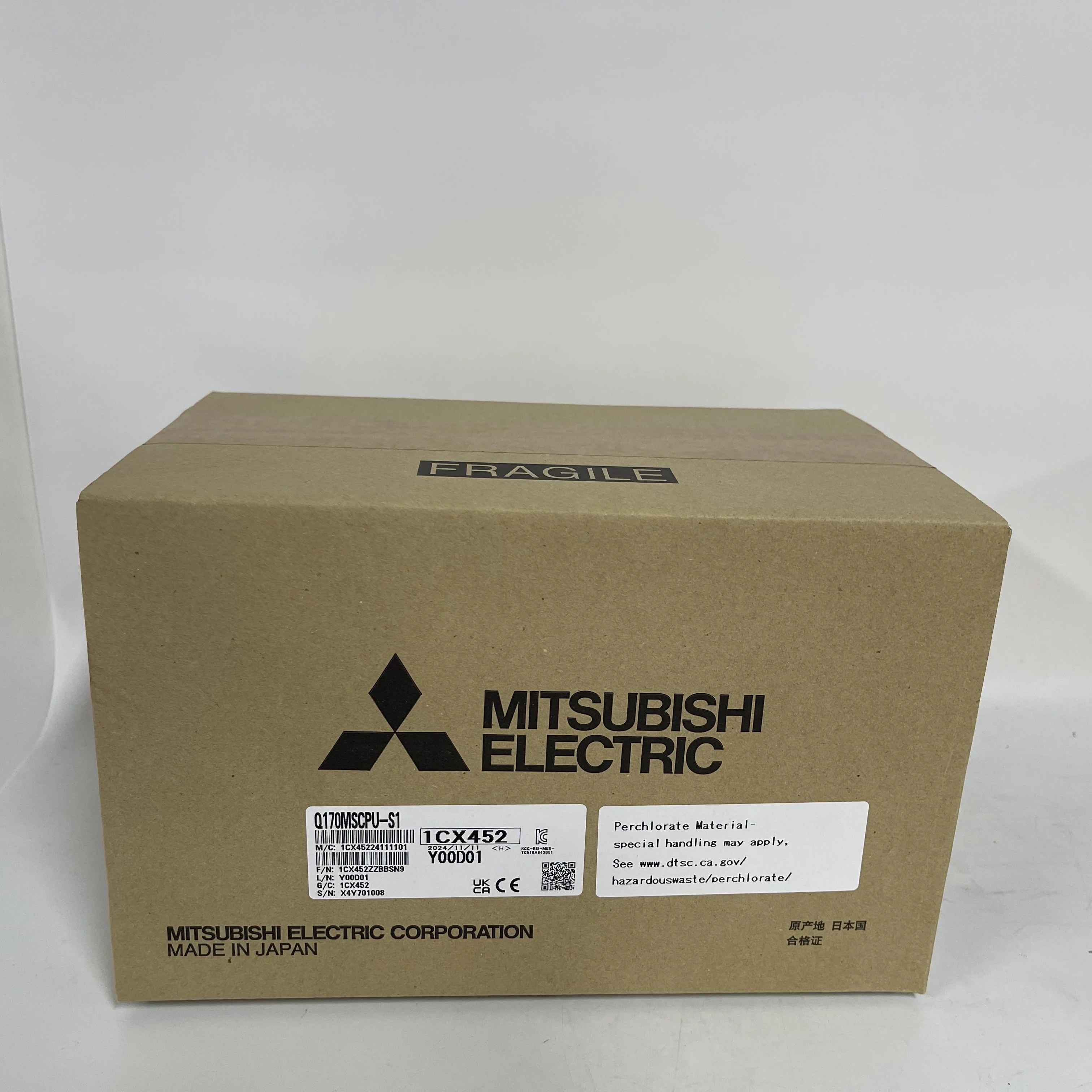MITSUBISHI ELECTRIC Central Processing Unit Q170MSCPU-S1