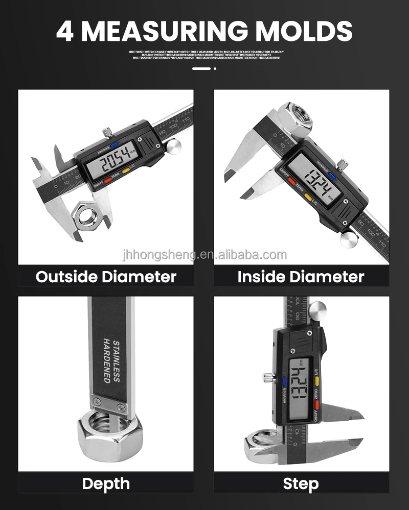 Digital Vernier Caliper,Electronic Vernier Caliper 150mm/6inch With Lcd