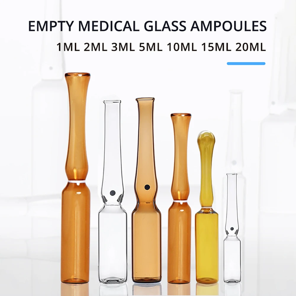 SPG 1ml 2ml 3ml 5ml for Injection Ampoule Glass Ampoules