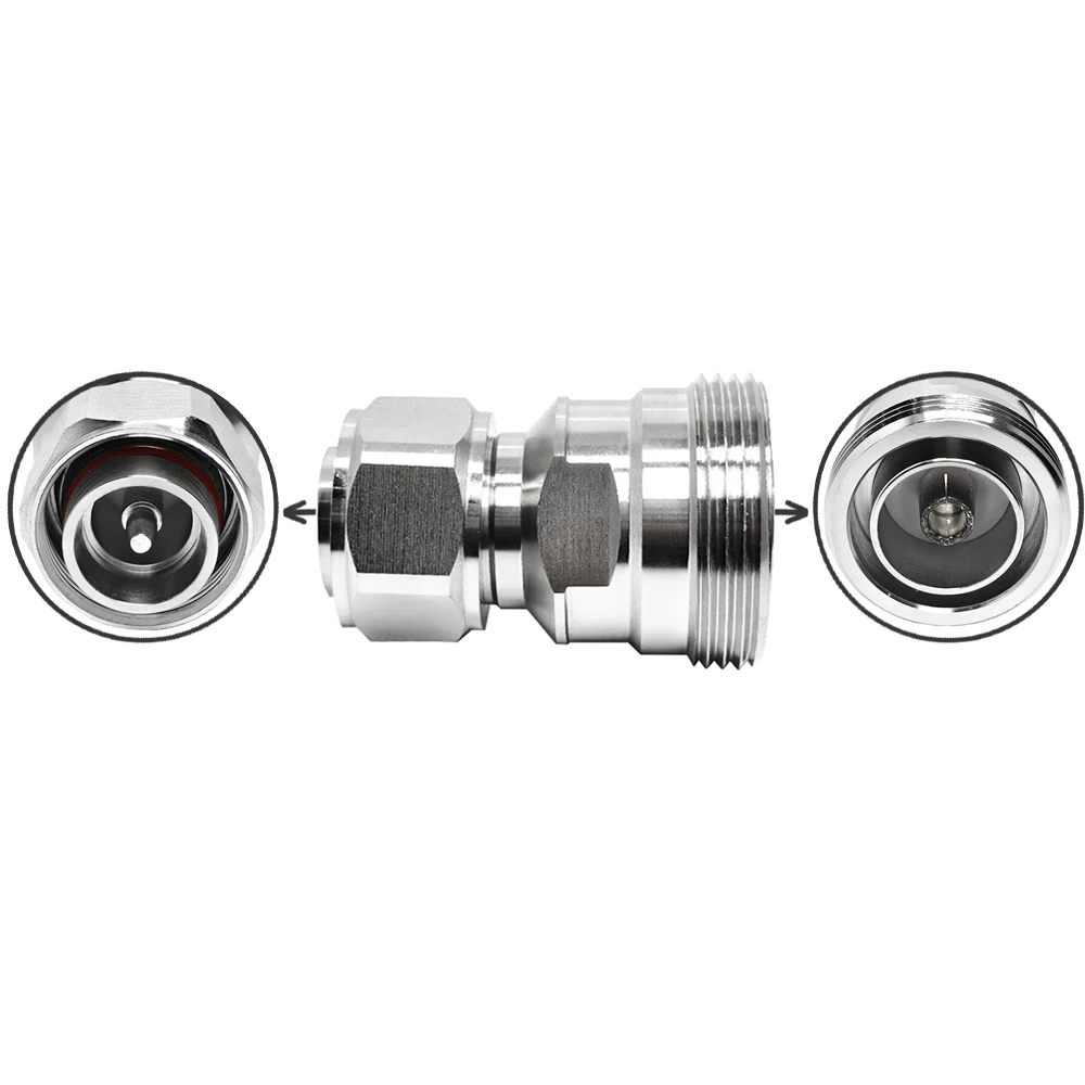 L29(female) to 4.3-10 (male) DIN 7/16 Female to 4.3/10 Male RF Coaxial Connector Adapter