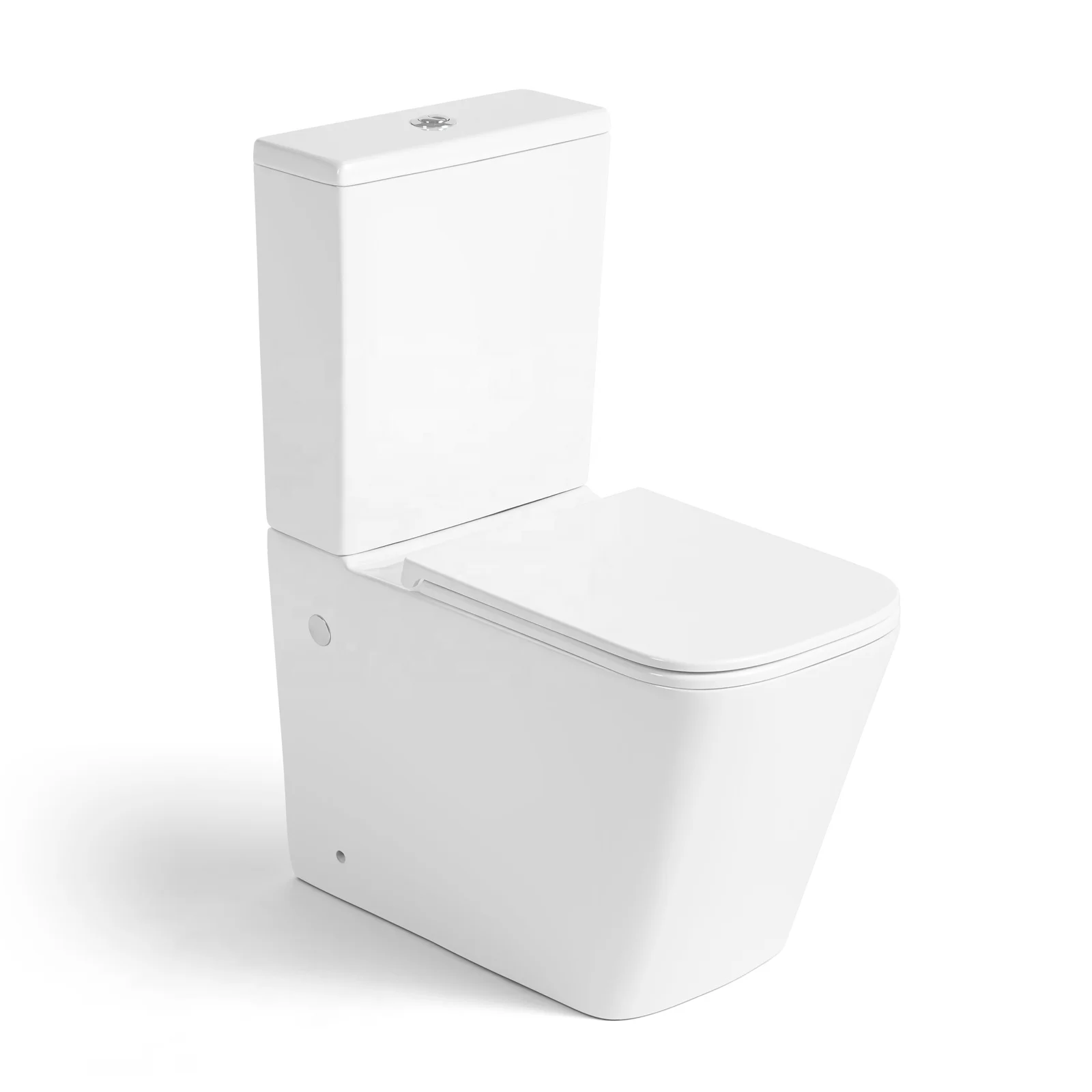Sanitary Ware Ceramic Bathroom Western Sanitary Ware Rimless Toilet