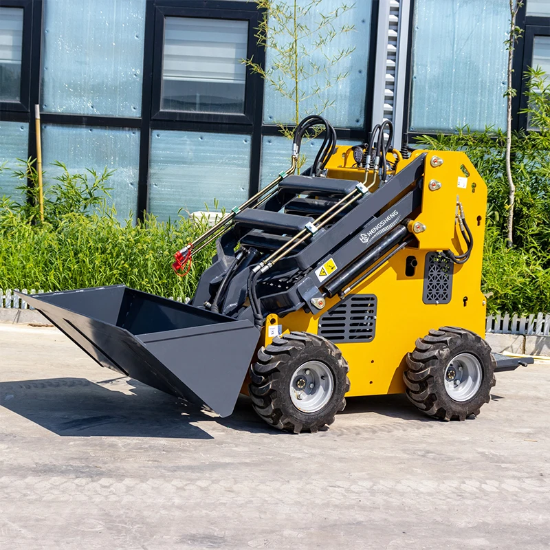 Free Shipping Weight 950kg Convenient Small Sliding Loader CE/EPA/EU Certification Koop Engine Durable Mini Skid Steer Loader