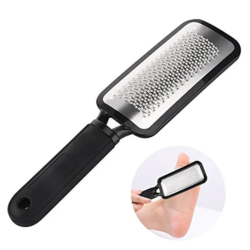 Original Factory Professional Stainless Steel Foot File Pedicure Tools Portable Foot File