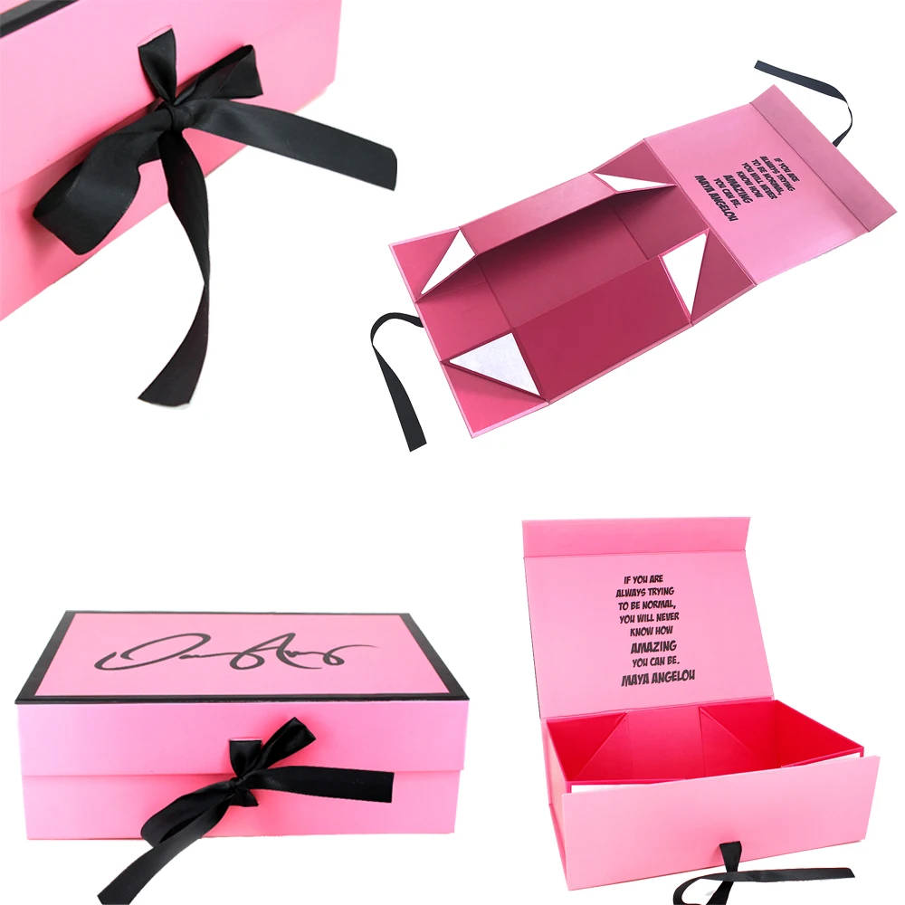 Wholesale Foldable Gift Box With Large Luxury Custom Apparel