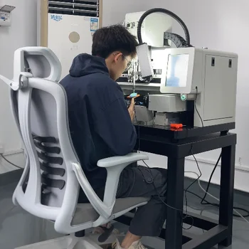 YuBang Mini Wax Setting Machine Can Automatic Diamond Placement, High Precision for Jewelry Wax Models