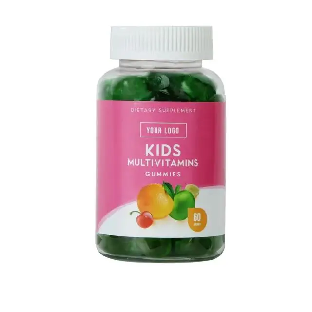 Private Label Bear Paw Vegan VC Multivitamin Vitamine C Gummies Snoep Vitaminen Voor Kinderen