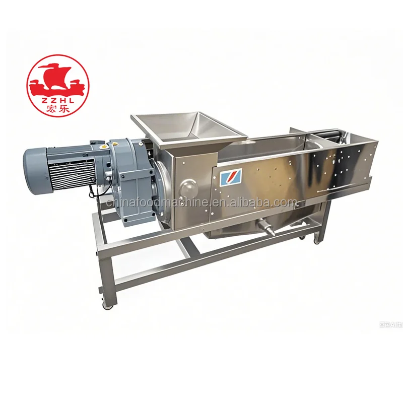 Food-Grade Screw Press 80% Juice Yield 0.5-1T/H SUS304 for Fruit & Vegetable Processing