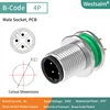 M12-B-4P macho M12*1.0