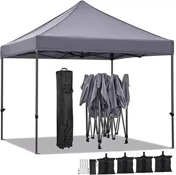 Low Price Retractable Gazebo Canopy Waterproof 3x3  3*4.5  3X6m Outdoor Folding Tent For Wholesale