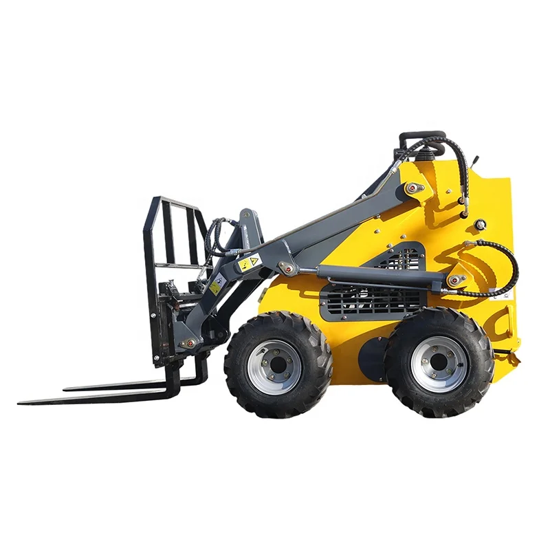 COUGARS CG170W Micro Farm Use Mini Loader Wheel Track Skid Steer  Mini Skid Loader Steer Loader