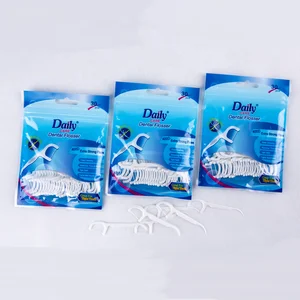 Daily Care Fresh Clean Dental Floss Pick Multi-function Dental Picks 30counts