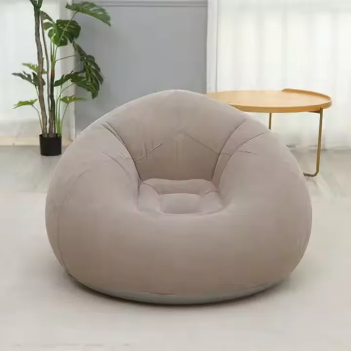 air Sofa Chair Inflatable Sofa Bean Bag Living Room Chairs Outdoor Foldable Recliner Bed Fluffy Seat Decor Sofa