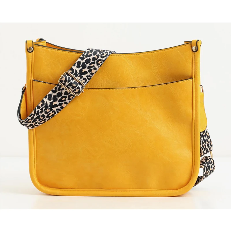 Wholesale Adjustable Guitar Strap Women's Messenger Bags Vegan Leather