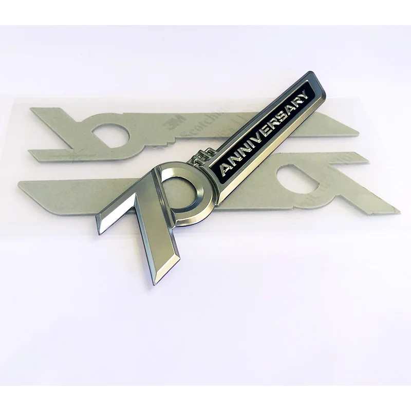 Land Cruiser 70th Anniversary Edition Chrome Badge for Toyota Land