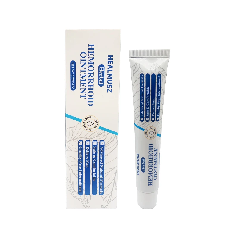 Hemorrhoids Ointment Anal Crack Internal External Piles Anal Fissure Analgesic Chinese Herbal Cream 20g