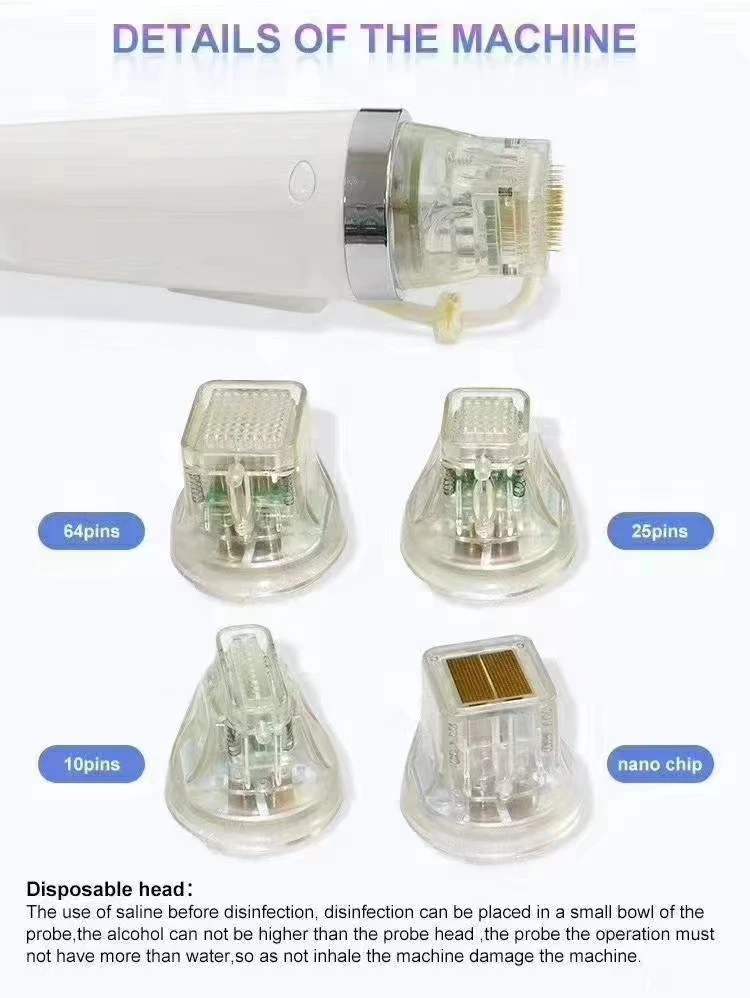 Needle Less Tips Alibaba.com: 25/64/10 Pin Nano Tips Micros Fractional RF Needleless ...